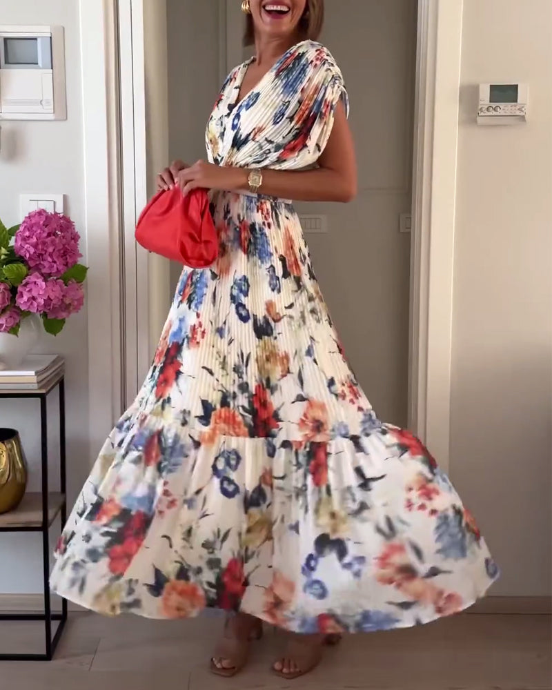 Amara – Elegant Floral Dress