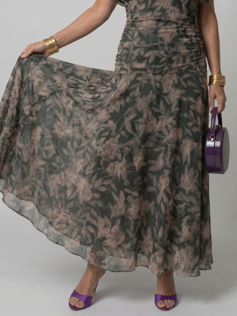 Calen | Off Shoulder Flow Dress