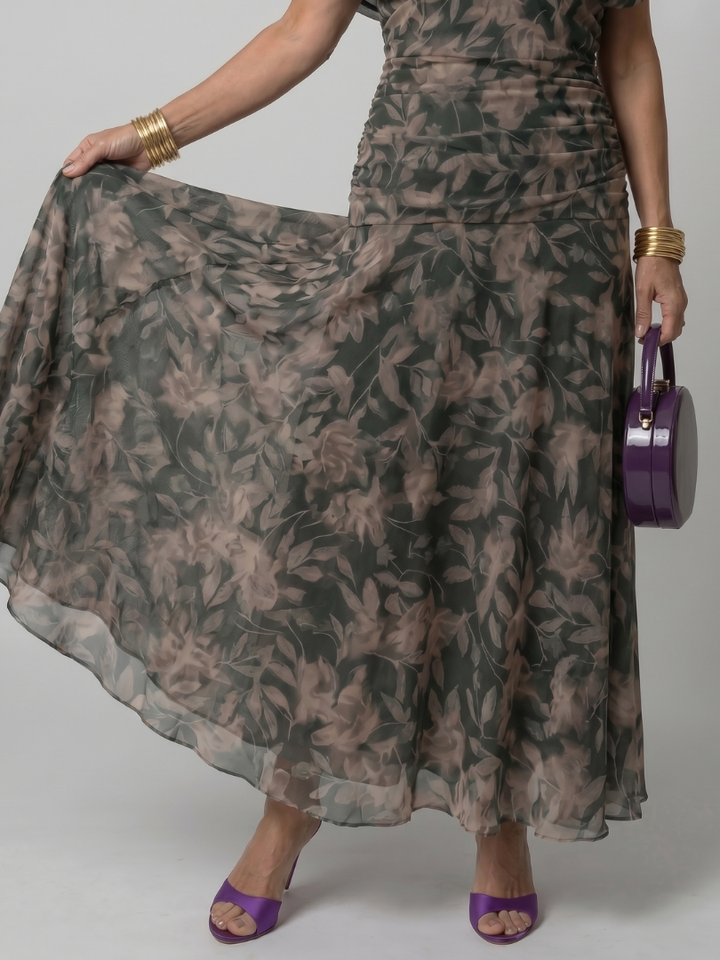 Calen | Off Shoulder Flow Dress