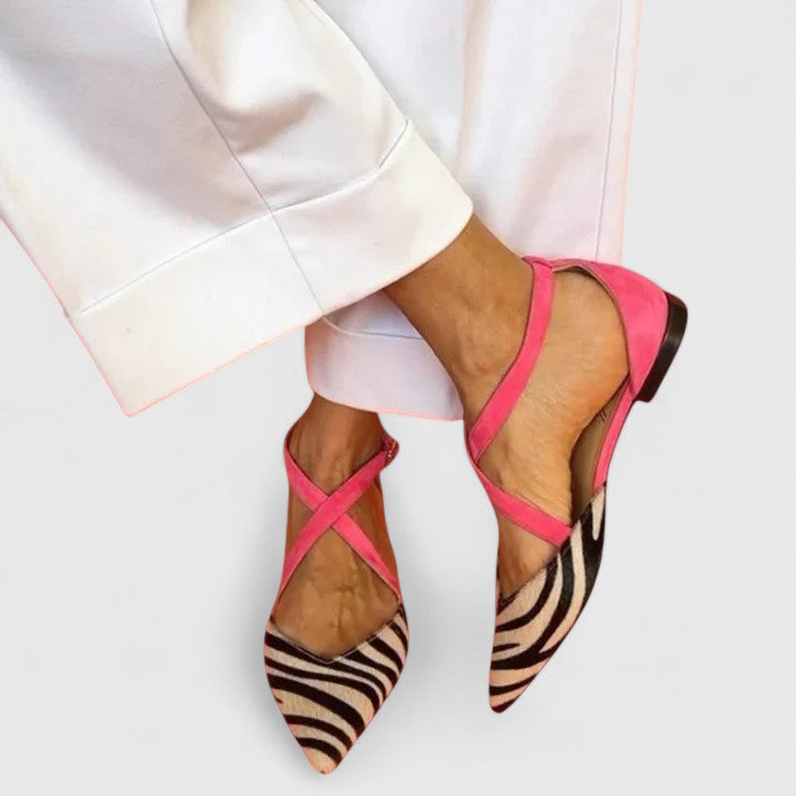Fern - Ballet Flats with Straps