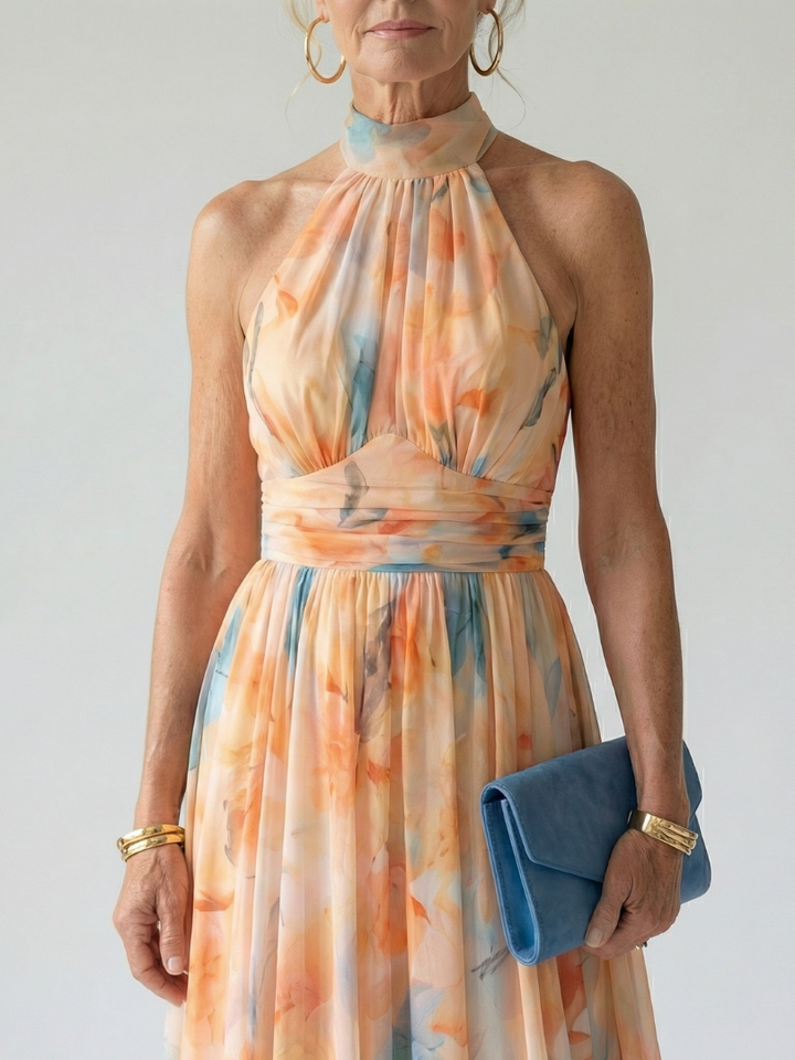 Elin | Soft Halter Dress