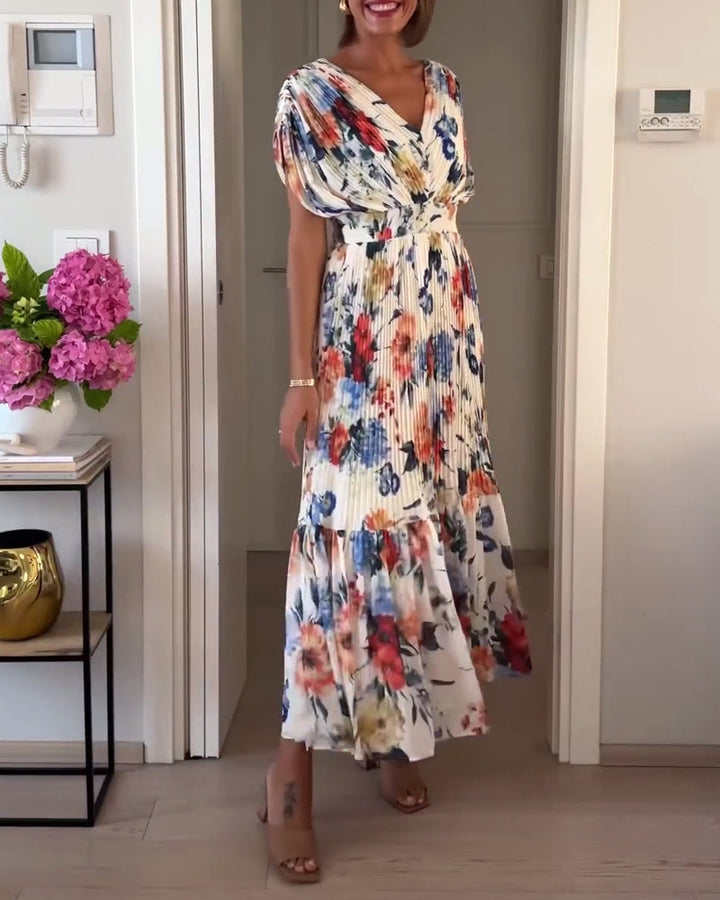 Amara – Elegant Floral Dress