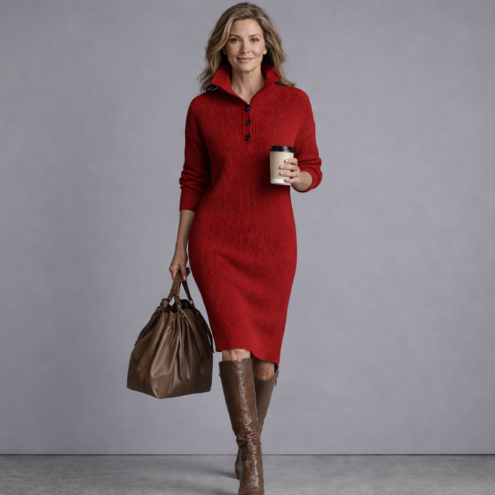 Lauren | Heritage Knit Dress