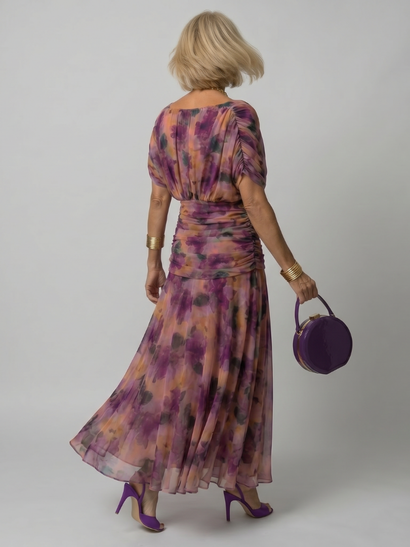 Calen | Off Shoulder Flow Dress