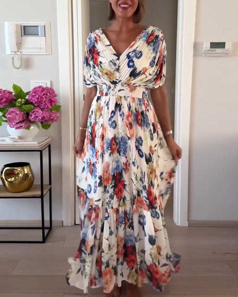 Amara – Elegant Floral Dress