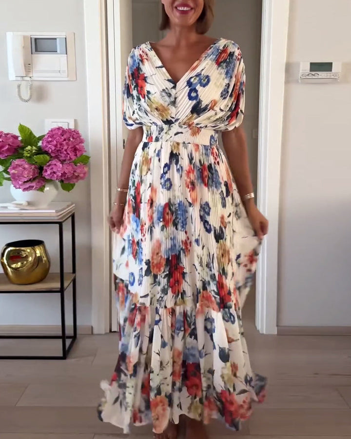 Amara – Elegant Floral Dress