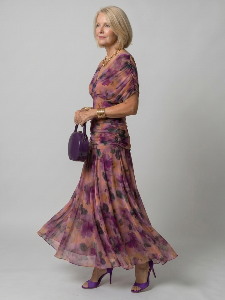 Calen | Off Shoulder Flow Dress