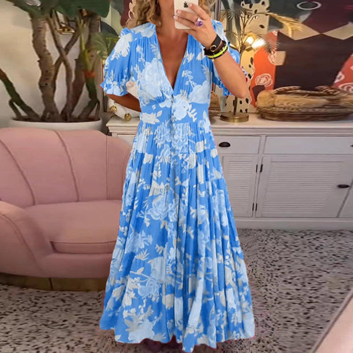 Rosalie – Vibrant Floral Dress