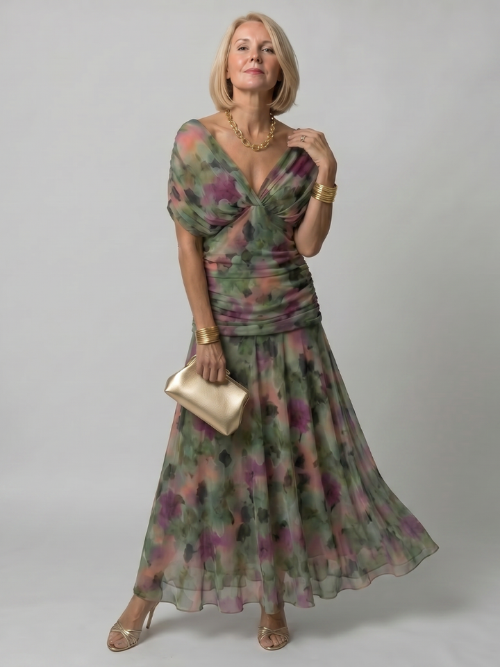 Calen | Off Shoulder Flow Dress