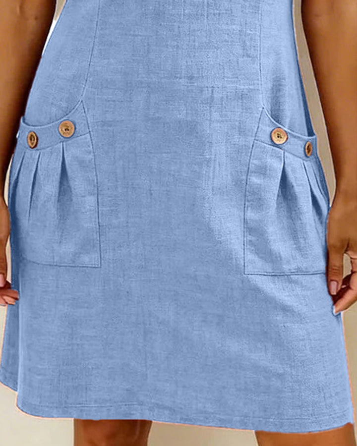 Penelope – Dress With Zipper And Pockets