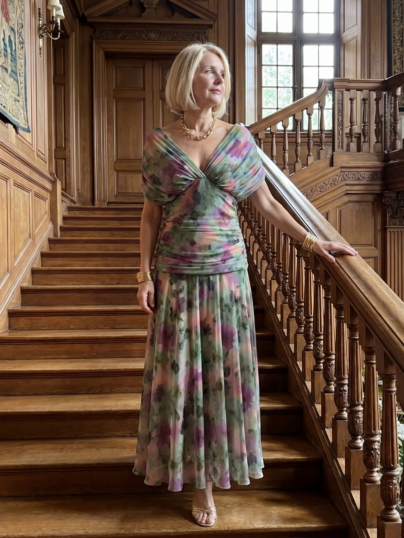 Calen | Off Shoulder Flow Dress