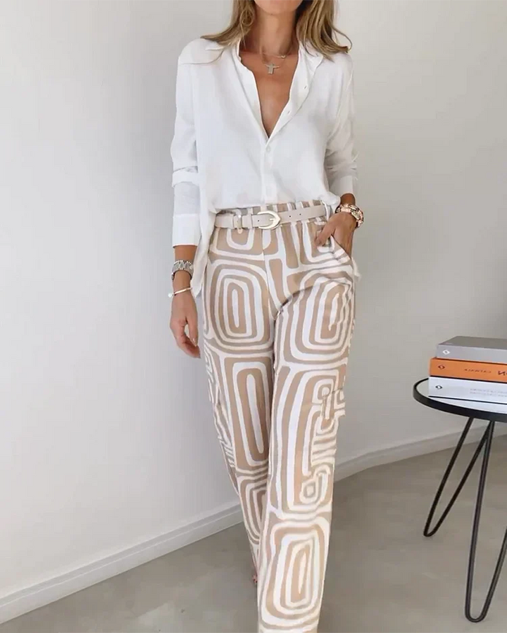 ISABELLA – REFINED TROUSER SET