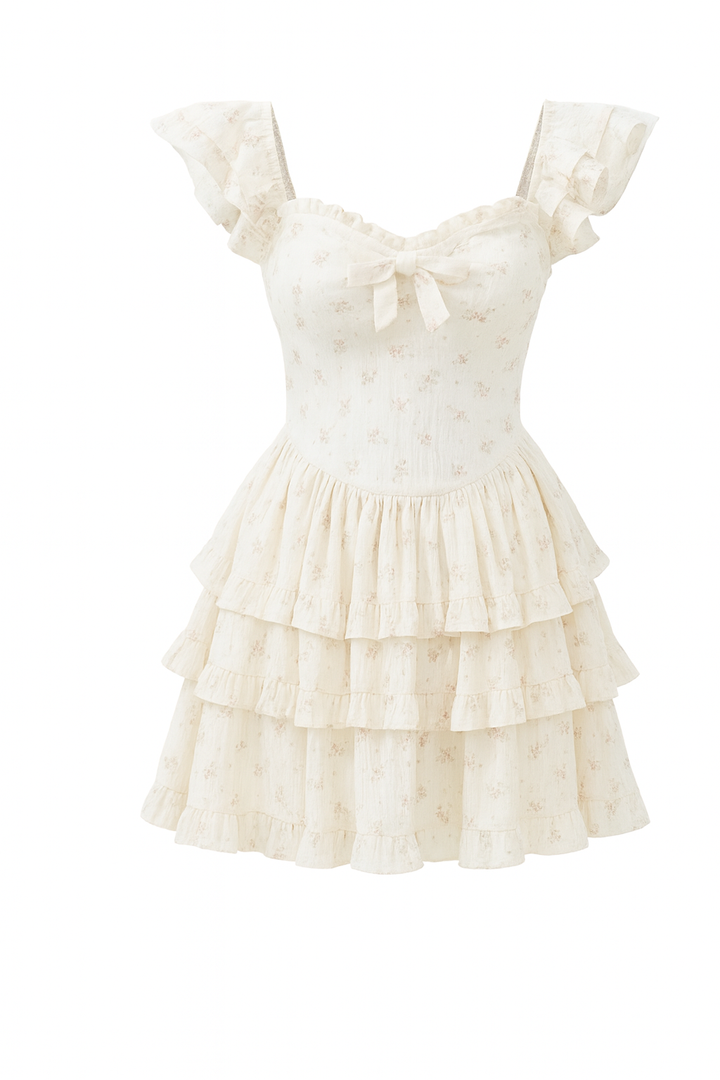 Julie | Mini Dress with Ruffles
