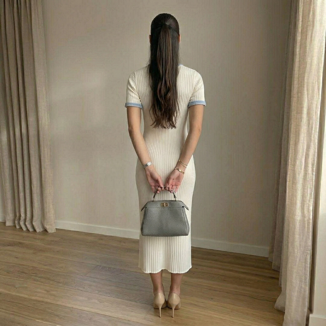 Amelia – Elegant Knit Maxi Dress