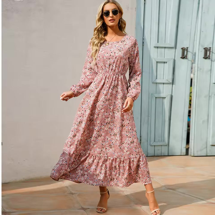 Isadora – Elegant Floral Maxi Dress