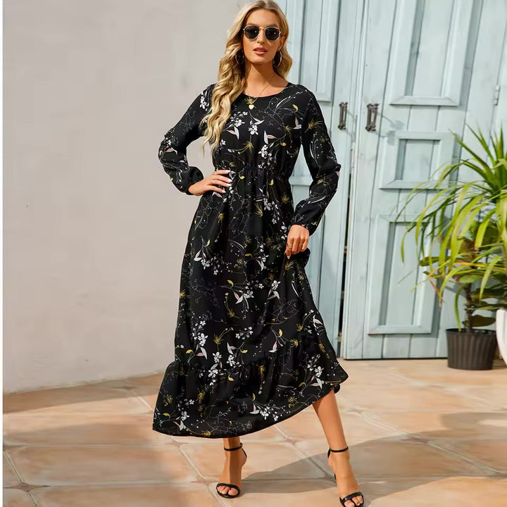 Isadora – Elegant Floral Maxi Dress