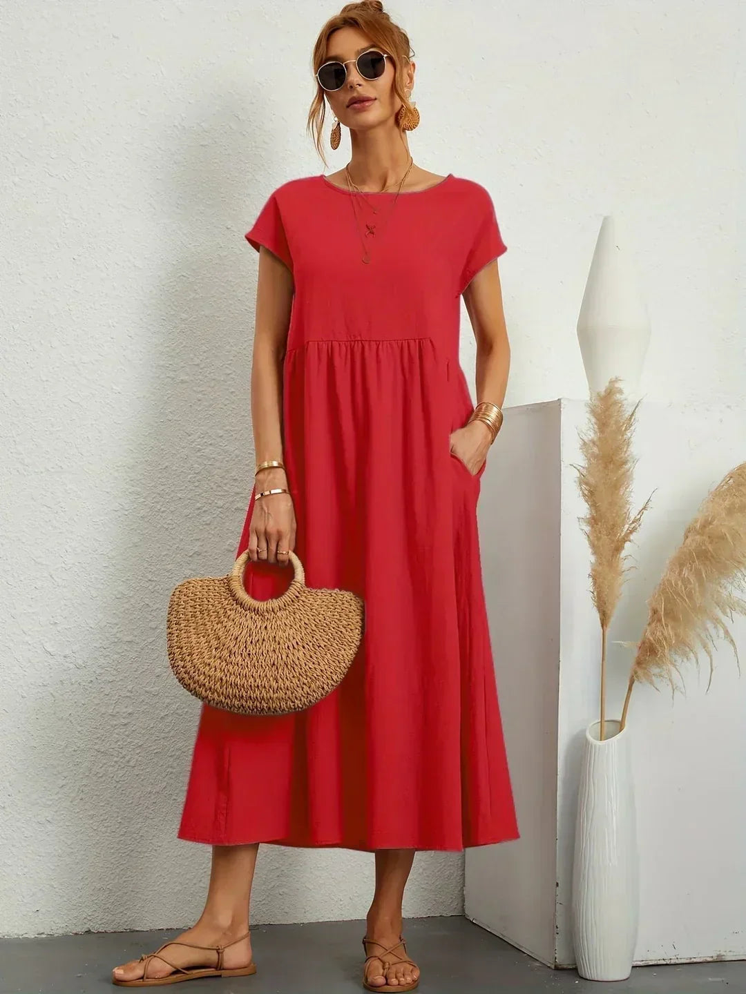 Livia — Timeless elegant flowing dress