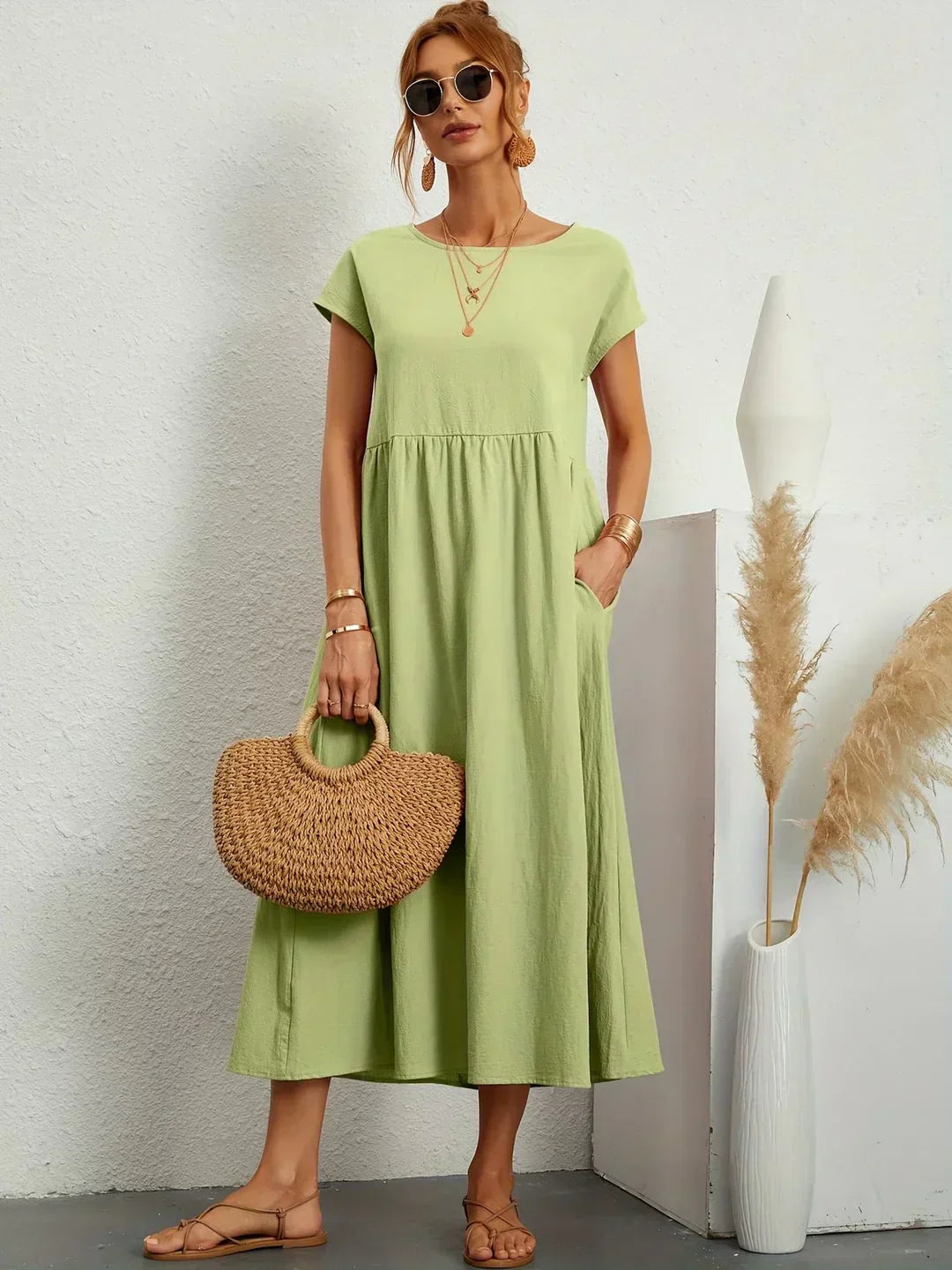 Livia — Timeless elegant flowing dress