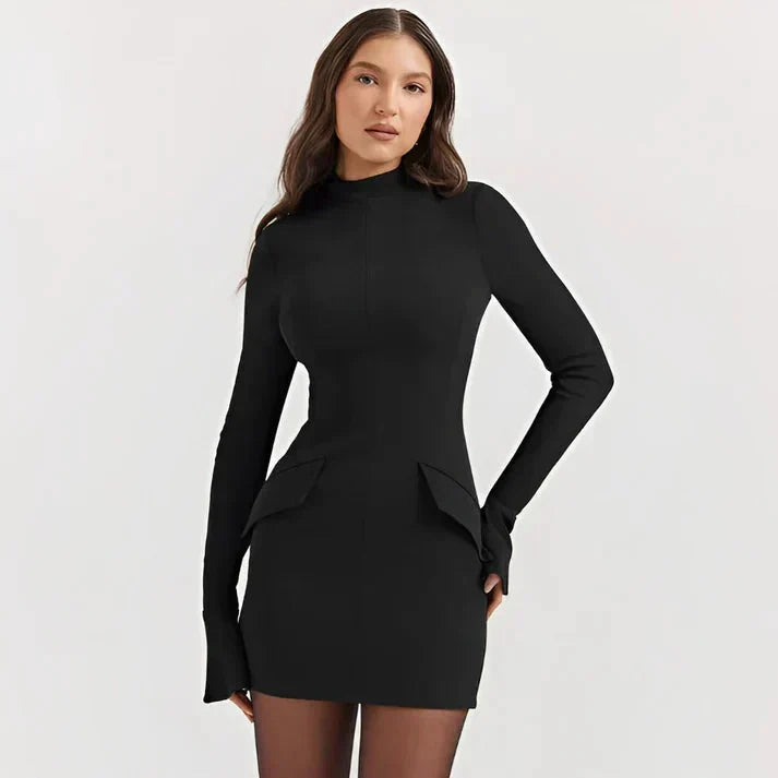 Meish | Elegant A-line Mini Dress for Women