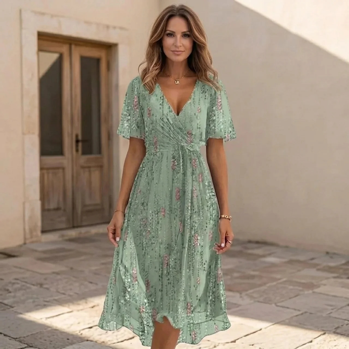 AMARA | Elegant Colourful Dress