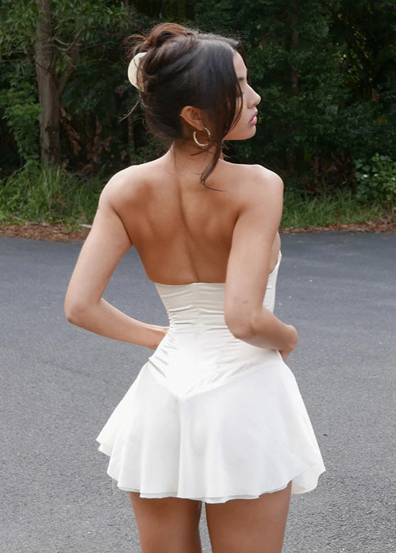 Ziah | Corset Mini Dress for Women – Sleeveless and Elegant