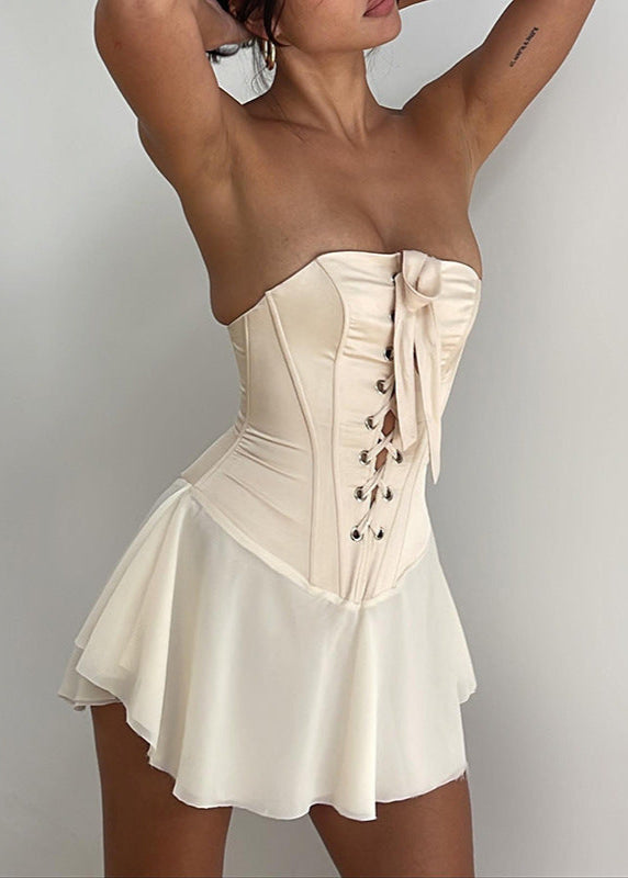 Ziah | Corset Mini Dress for Women – Sleeveless and Elegant