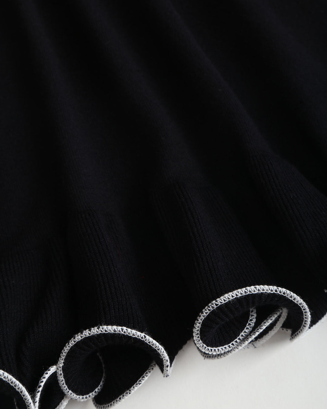 Felora | Ribbed Mini Dress - with Ruched Detailing, Casual Elegant