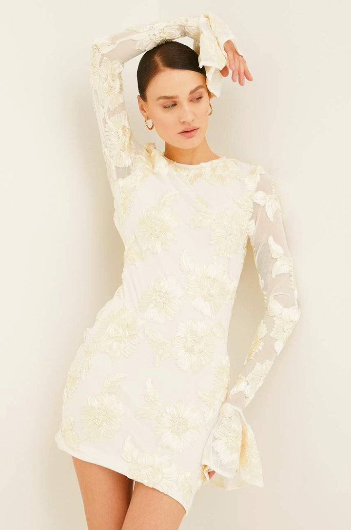 Mirelle | Mini Summer Dress with Open Back Design for Women