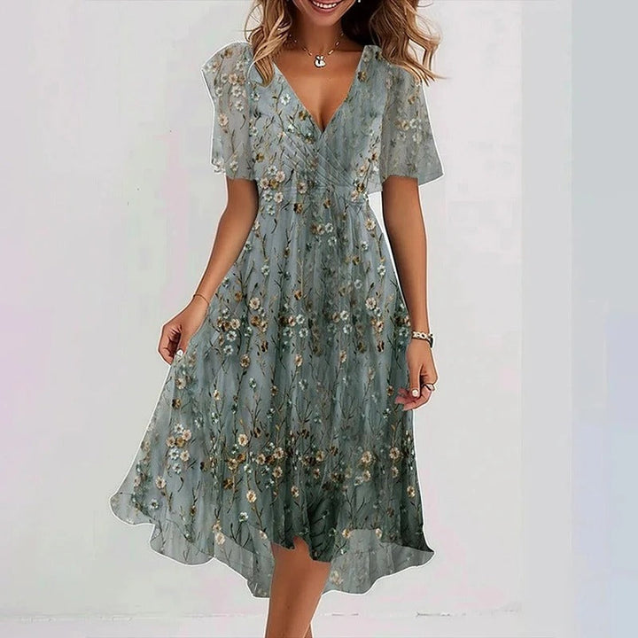 AMARA | Elegant Colourful Dress