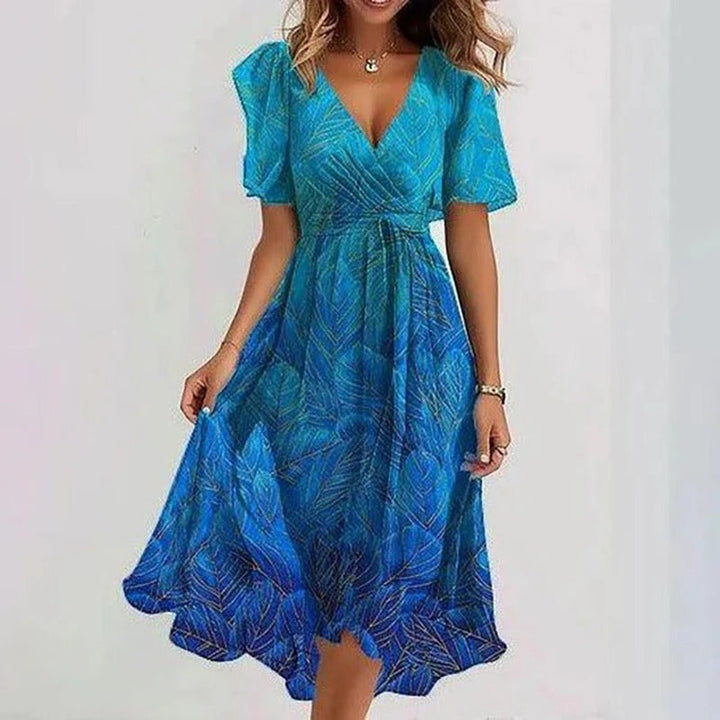 AMARA | Elegant Colourful Dress