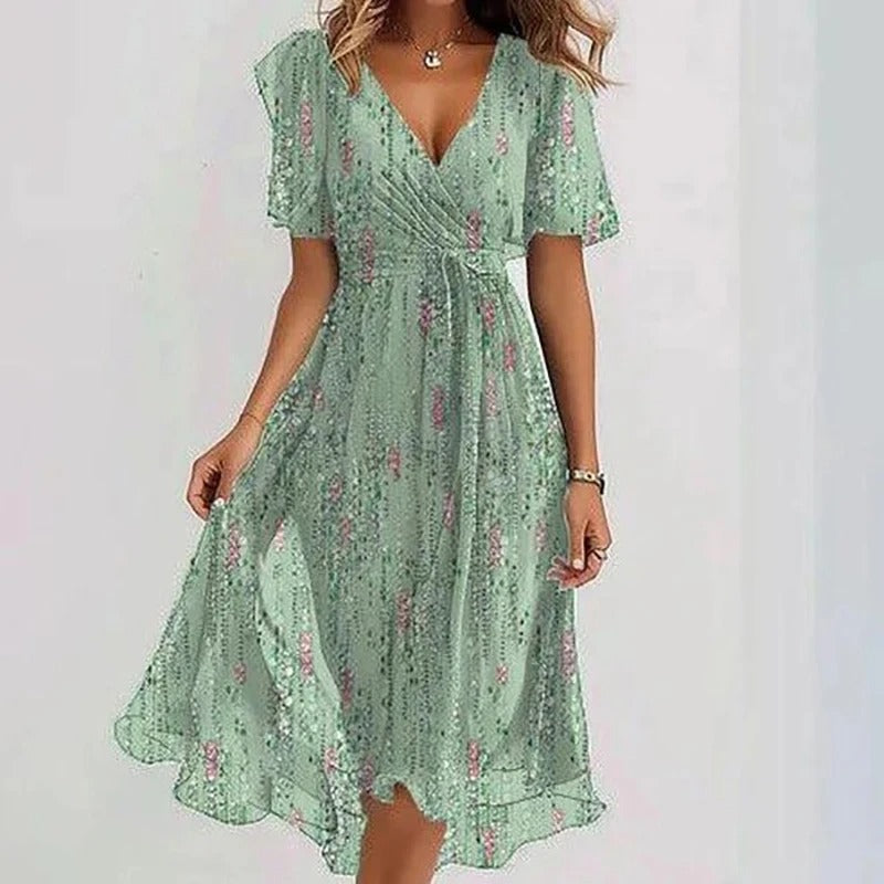 AMARA | Elegant Colourful Dress