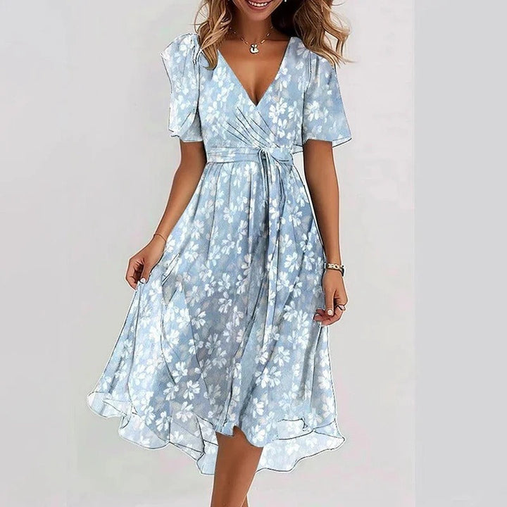 AMARA | Elegant Colourful Dress
