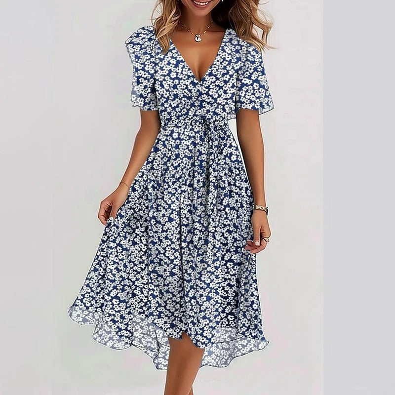AMARA | Elegant Colourful Dress