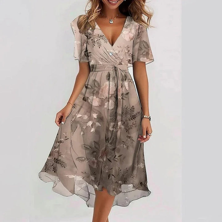 AMARA | Elegant Colourful Dress