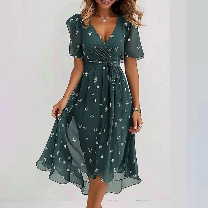 AMARA | Elegant Colourful Dress