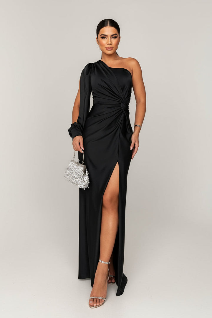 Isadora™ | Elegant One Shoulder Dress