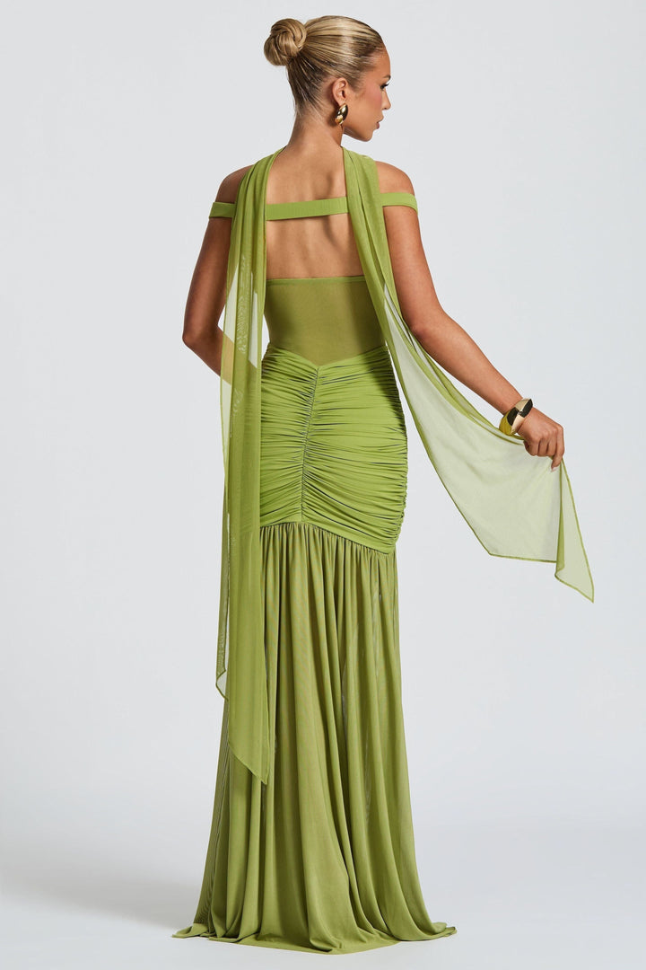 Isadora™ | Off-Shoulder Occasion Maxi Dress