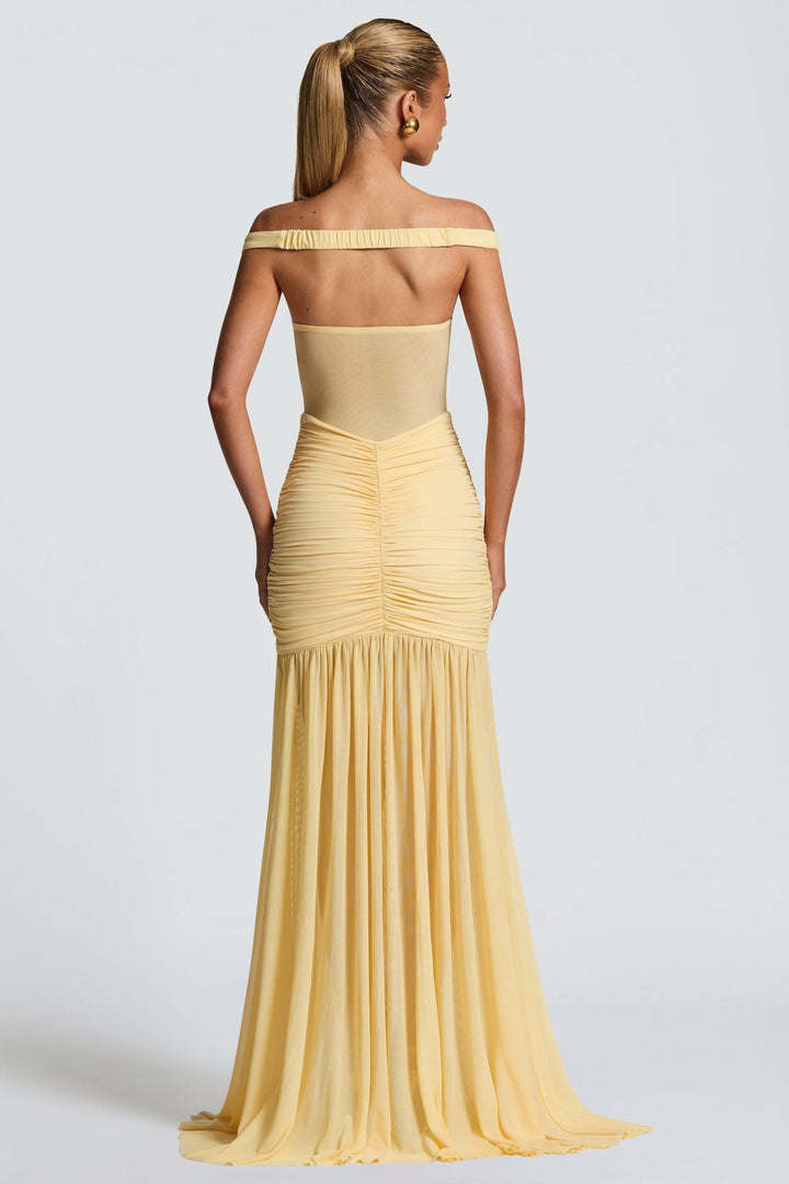 Isadora™ | Off-Shoulder Occasion Maxi Dress
