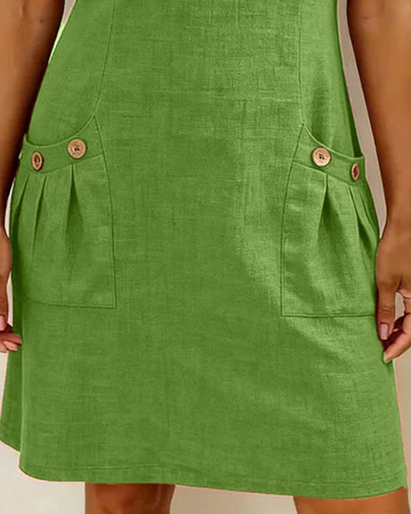 Penelope – Dress With Zipper And Pockets