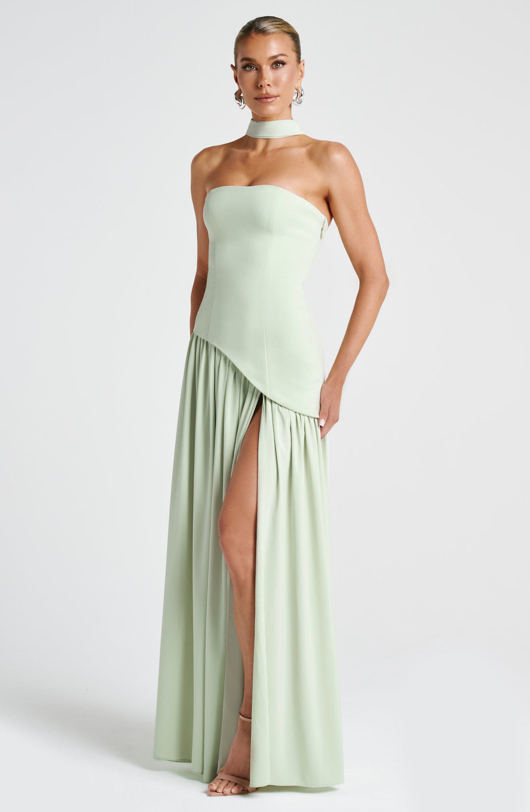 Isadora™ | Chic Slit Maxi Dress
