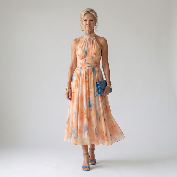 Elin | Soft Halter Dress