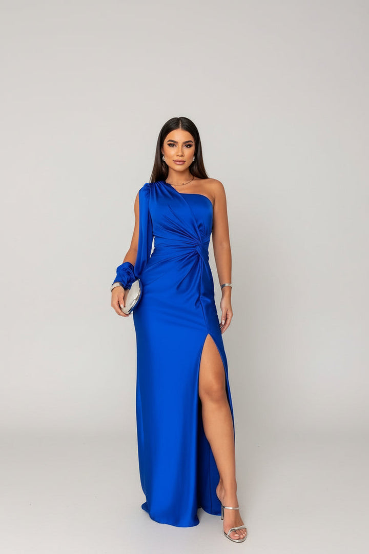 Isadora™ | Elegant One Shoulder Dress